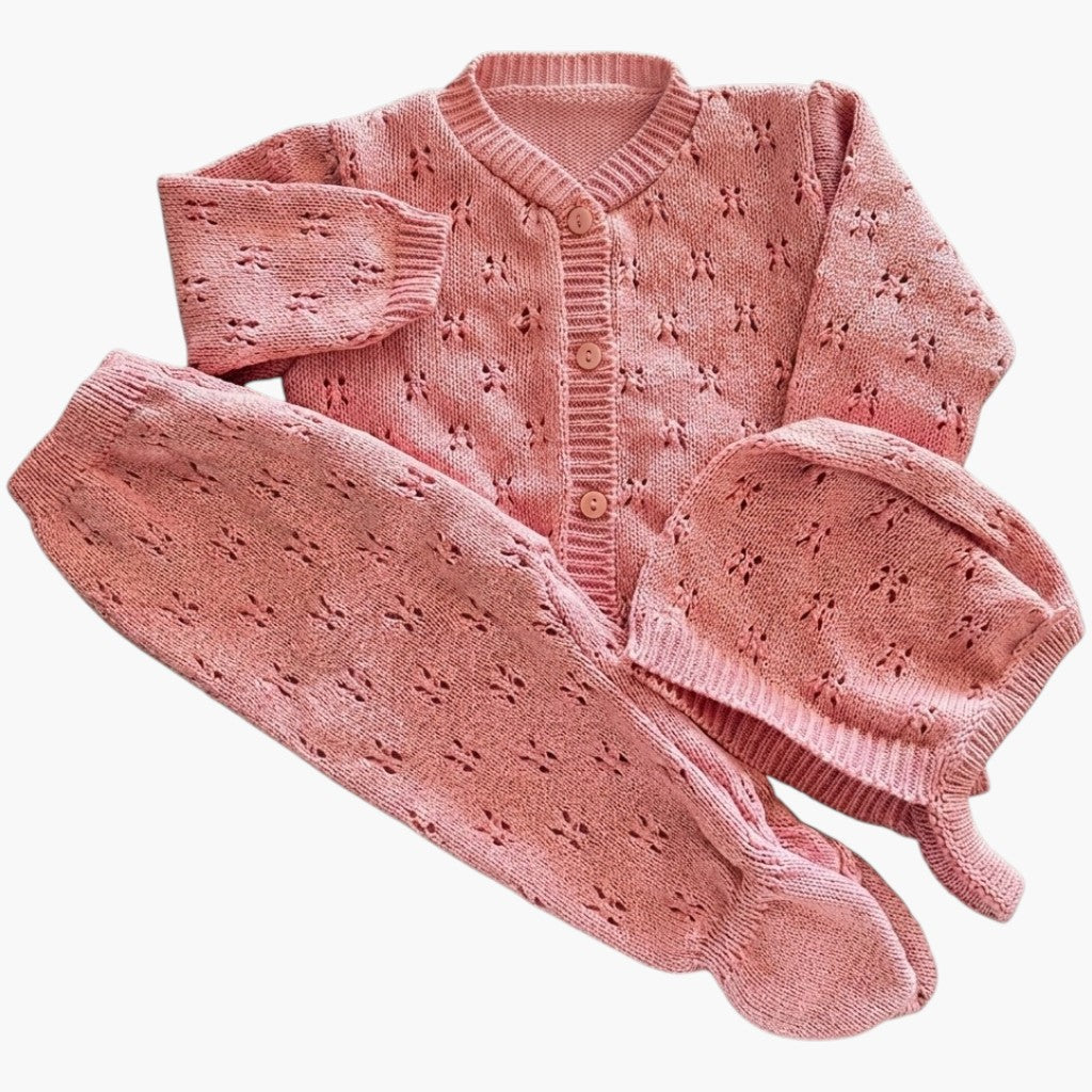 Conjunto Tricot Primeiros Meses