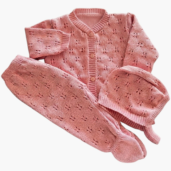 Conjunto Tricot Primeiros Meses