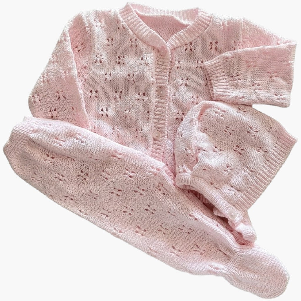 Conjunto Tricot Primeiros Meses