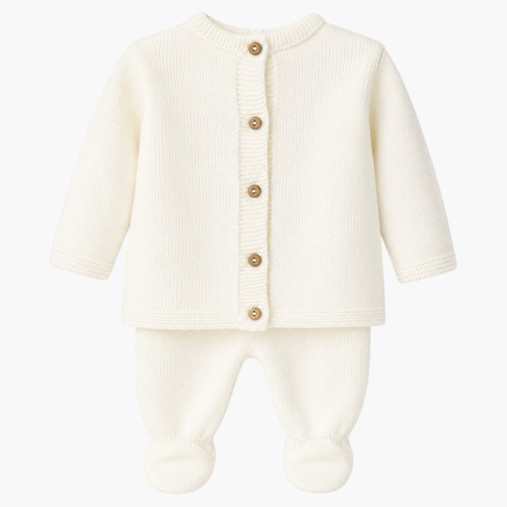 Conjunto de Malha para Bebé-3Peças
