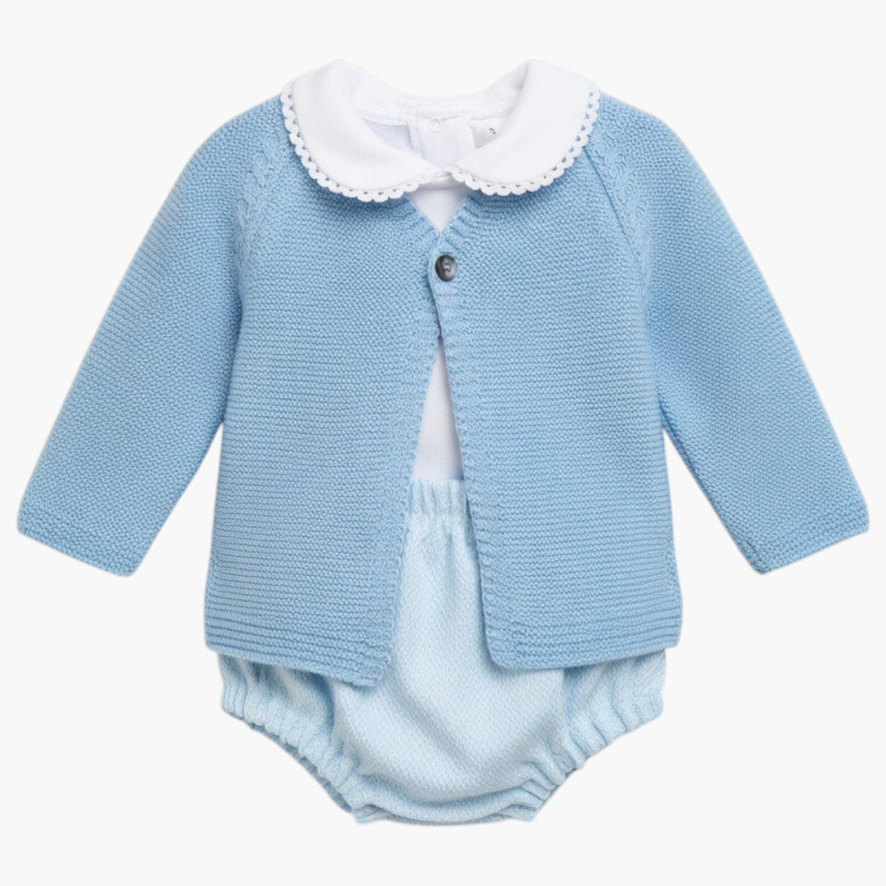 Conjunto de Bebé Azul Bebé-3 Peças
