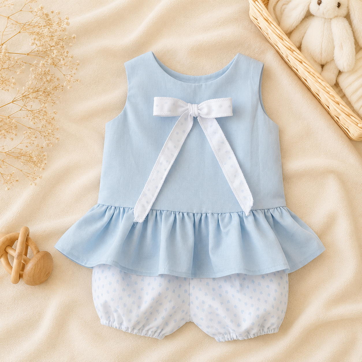 Conjunto Encanto Azul Bebé