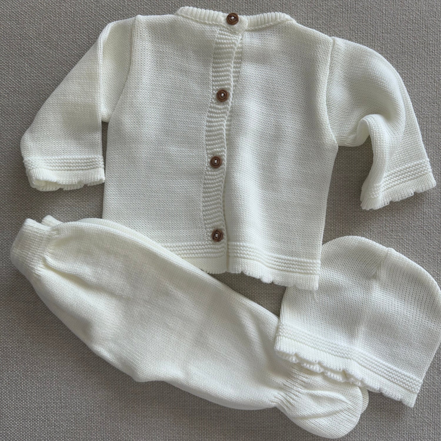 Conjunto de 3 Peças Para Bebé