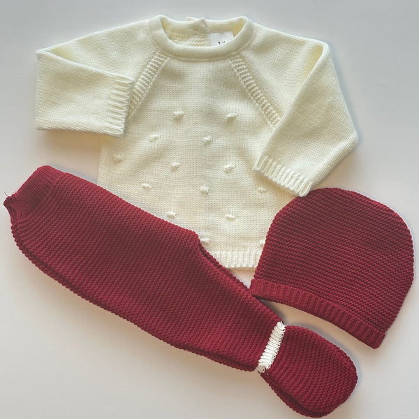 Conjunto de 3 Peças Para Bebé