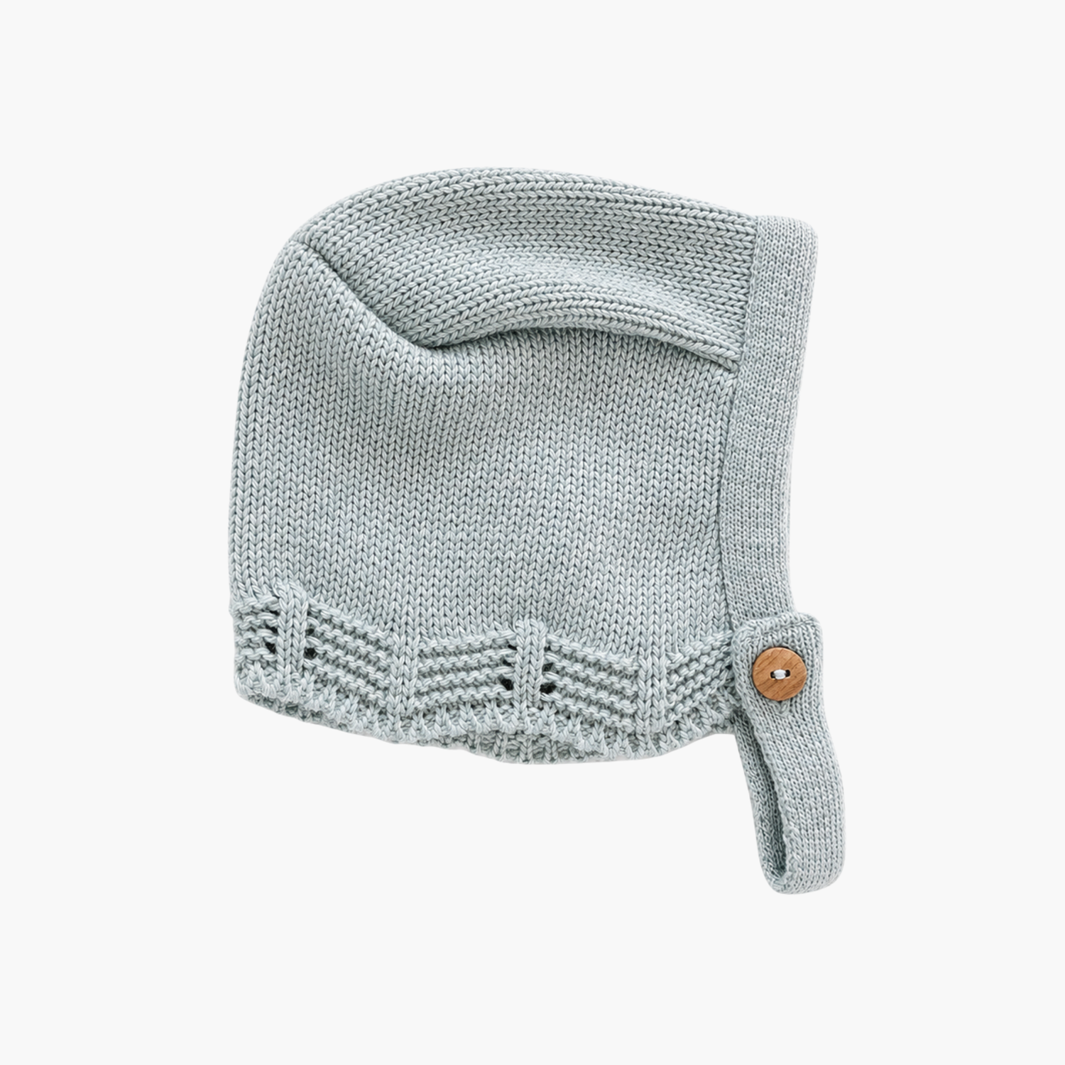 Macacão de Malha para Bebé com Gorro Verde Seco LOLO